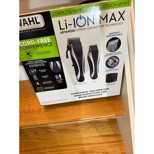 Wahl Li-ION MAX Cordless Haircutting & Beard Grooming Kit Open Box Missing USBC